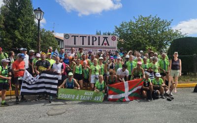 Sortie club Trail des Crêtes à Espelette
